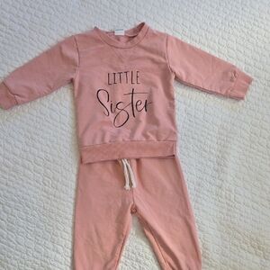 Little Sister Sweat Set